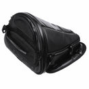 Waterproof Motorcycle Back Seat Storage Bag Tail Saddlebags Box Carry Hand Shoulder Universal Black