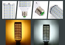 E27 28W SMD5730 140LEDs Warm White Pure White Corn Light Bulb  AC85-265V