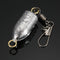 ZANLURE Fishing Sinker Fishing Rolling Swivel Sea Fishing Lead Weights Sinkers with Snap Swivels