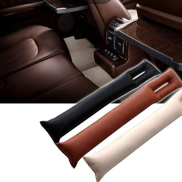 Car Seat Gap Storage Bag Side Protection Strip Holder Leather Car Coin Storage Box