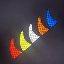 New Reflective Decals Sticker for Rubber Helmet Mohawk Warhawk Spikes Dirtbike Motorcycle