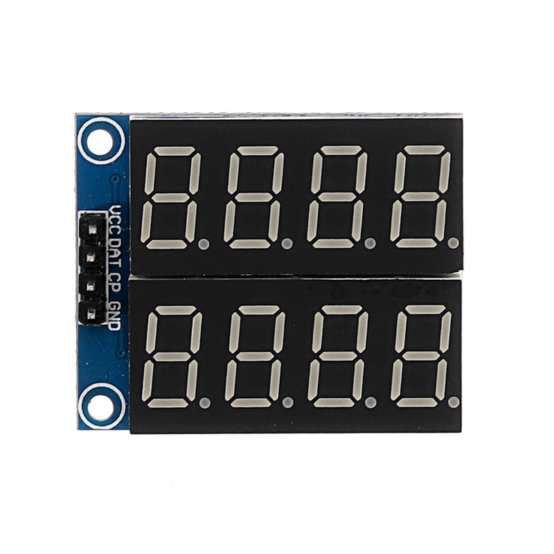 10 Pcs 8-Bit Serial Interface Red Highlight Digital Tube Display Module 74HC164 LCD Driver Board