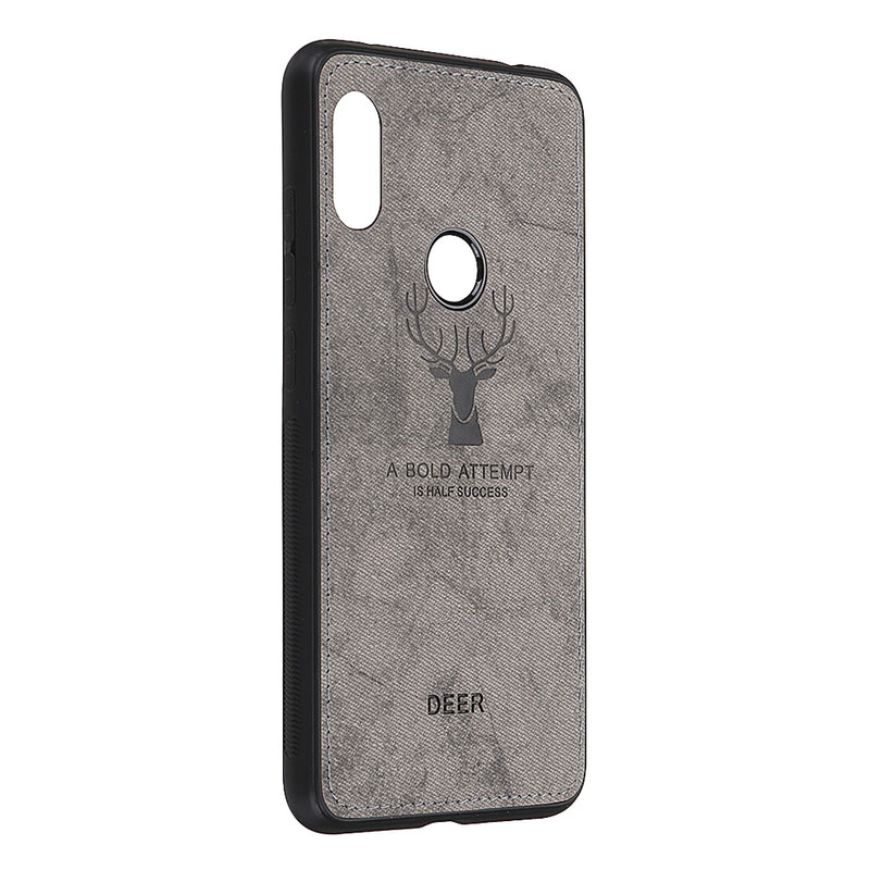 Bakeey Deer Shockproof Cloth Soft TPU Back Cover Protective Case for Xiaomi Redmi Note 6 Pro