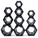 10PCS Damaged Nut Bolt Remover Set Broken Screw Stripped Socket Stud Extractor