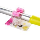 Fixed Clips Toilet Storage Organizer Mop Holder Cleaning Tool Mop Clip Self Adhesive Cartoon Wall Mounted Broom Hanger