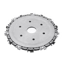 Drillpro Upgrade 5 Inch Grinder Chain Disc 22mm Arbor 14 Teeth Wood Carving Disc For 125mm Angle Grinder