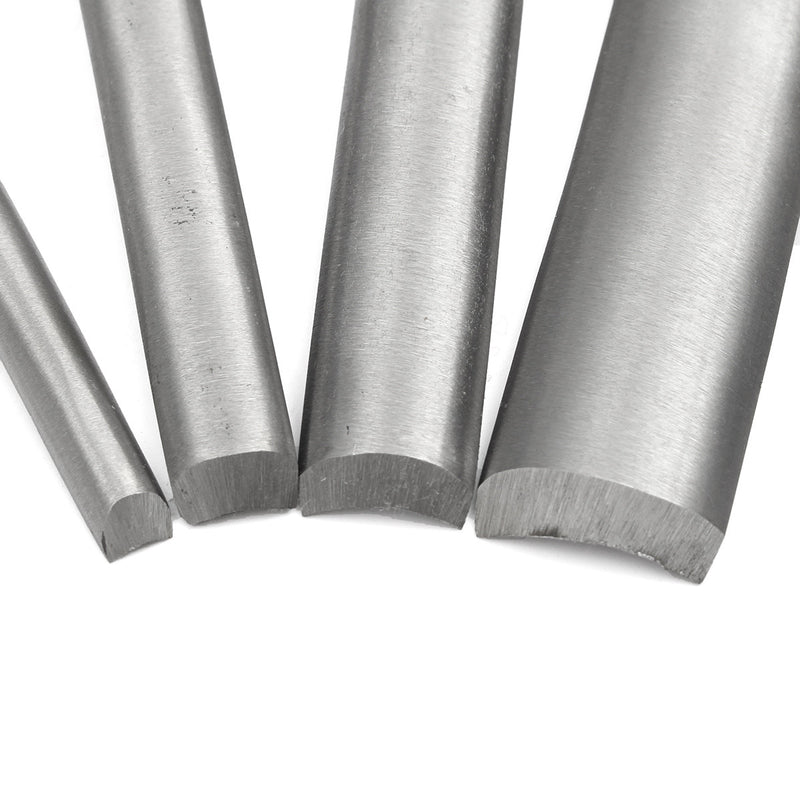 4Pcs Wood Carving Roughing Hand Chisel Tool Kit Set Working Professional Gouges