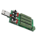 3pcs JUWEI 10W 4 Switch USB Aging Discharge Loader 15 Kinds Current Test Load Support QC2.0 QC3.0