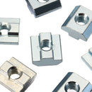Machifit 20pcs M8 Zinc Plate Coated T Sliding Nut for 4040 Series Alumunium Profiles