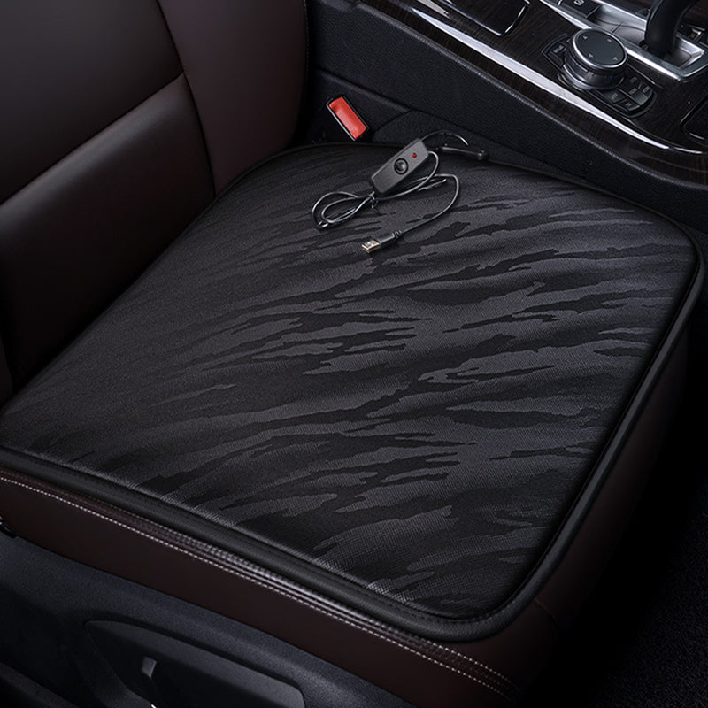Auto Heating Seat Covers Cushion Electric Blanket Heat Down Plush Car Heating Pad Home
