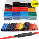 560Pcs Heat Shrink Tubing Insulation Shrinkable Tube Wire Cable Sleeve Kit 2:1