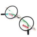KCASA Retro Round Light Weight Magnifying Best Reading Glasses Fatigue Relieve Strength