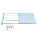 Adjustable Wardrobe Closet Organizer Storage Shelf Wall Mounted Space Saving Rack