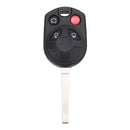 Uncut Keyless 4 Button Remote Key Case Shell Fob For C-Max Escape Focus Transit