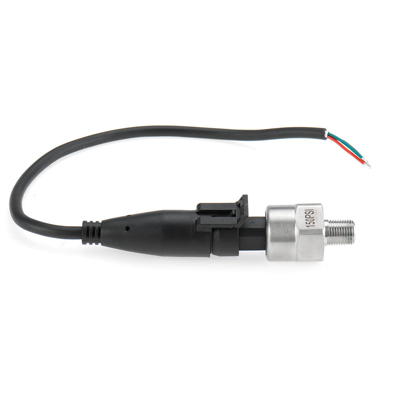 5V 1/8NPT Stainless Steel Fuel Pressure Sensor Transducer Sender For Oil Air Water 5/15/30/60/100/150/200/300/500/1000/1600 Psi