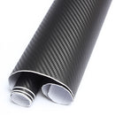 30X127cm 3D Carbon Fiber Vinyl Film Wrap Car Sticker Sheet DIY Waterproof Decal