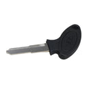 Motorcycle Black Uncut Key Blank For Mopeds Chinese Scooter Gy6 Replacement