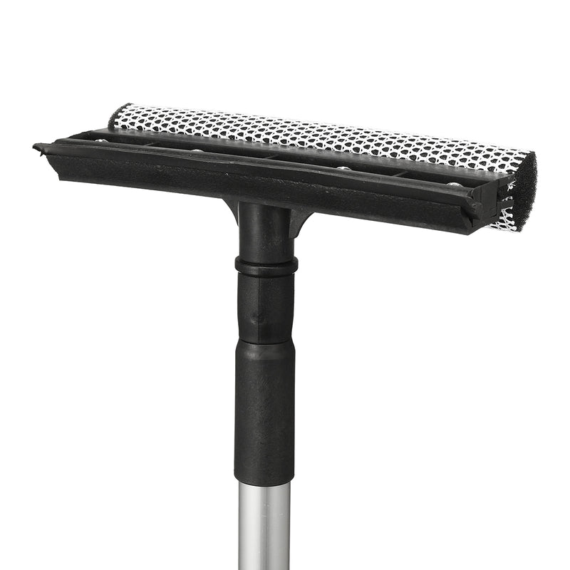 Telescopic Window Glass Cleaner Wiper Squeegee Sponge Washer Home Cleaning Brush