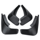 4Pcs Front Rear Car Mudguards Splash Fender For Ford Fiesta Mk7 2009-2016