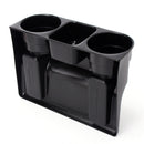 Universal Car Table Multifunctional Auto Seat Wedge Water Cup Drink Holder Seat Back Food Tray Phone Mount Pallet Shelf