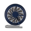 Loskii HF-203 Portable Desktop USB Rechargeable Detachable Magnetic Type Stand Silent Operation Fan