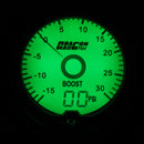 Universal 2 Inch 52mm PSI Turbo Boost Gauge Digital LED Light Display Car Meter