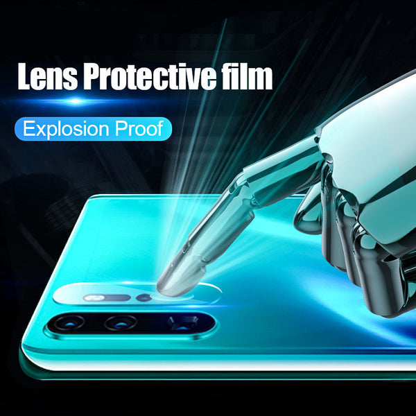 Cafele 2PCS Diamand Anti-scratch HD Clear Tempered Glass Phone Camera Lens Protector for Huawei P30 Pro