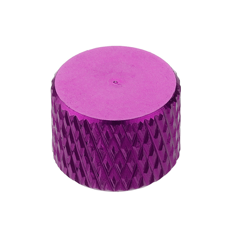 Suleve M4AN5 10Pcs M4 Blind Hole Thread Aluminum Alloy Knurled Thumb Nut Hand-Tight Screw Nut Multi-Color