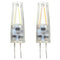 G4 2W 150LM LED COB Silicone Spot Lightt Lamp Bulb-Warmwhite/White AC/DC12V