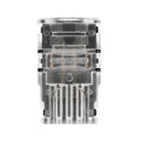 LUSTREON 4pin 10MM Wire Connector for Waterproof RGB LED Strip Light