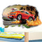 Miico 3D Creative PVC Wall Stickers Home Decor Mural Art Removable Car Decor Sticker