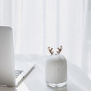 Cute White Deer / Pink Rabbit 220ML Humidifier Air Purifier USB Colorful Light for Home Office Car