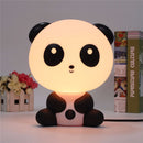Lovely Baby Kid Bedroom Desk Night Light Dog Bear Rabbit Panda Cartoon Lamp 220V