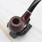 Solid Wooden Classic Smoking Bent Pipes With Beautiful Carve Patterns Tobaccos Pipes