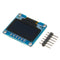 0.96 Inch 6Pin 12864 SPI Blue Yellow OLED Display Module For