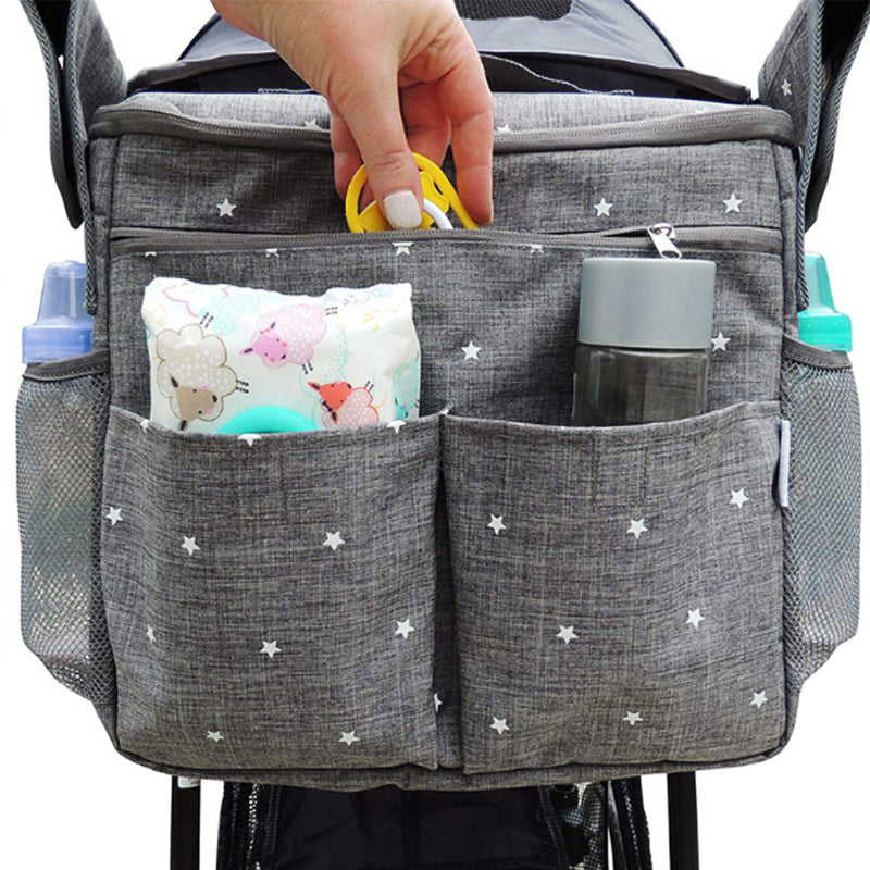Baby Storage Bag Baby Stroller Cup Bottle Feed Holder Mummy Pram Pushchair Organiser