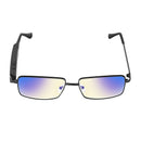 KCASA Smart Anti-blue Anti-radiation bluetooth Glasses USB Earphone Spectacles for Phone Call Music