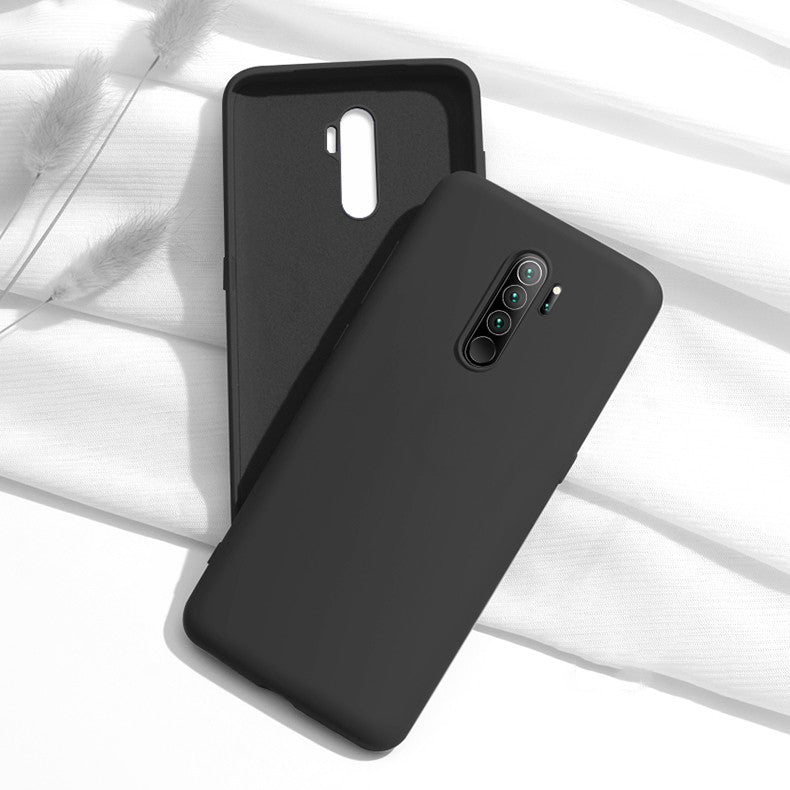 Bakeey Smooth Liquid Silicone Rubber Back Cover Protective Case for Xiaomi Redmi Note 8 Pro