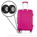 OD 55mm Luggage Suitcase Replacement Wheels Axles and Rubber Repair 2 Set