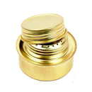 Camping Picnic Brass Spirit Alcohol Cooking Stove Combustor Portable Picnic BBQ Burner Furnace