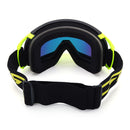 Motorcycle Racing Anti Fog Goggles Dual Lens Outdooors Snowboard Ski Matte Black Frame