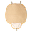 Plush Car Front Seat Cushion Covers Breathable Chair Protector Seat Pad Mat with Storage Bag
