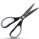 XIAOMI Ecosystem Deli 6055 Soft-touch Scissors Alloy Stainless Steel Cutter Home Office Hand Craft Scissors Cutting Tools