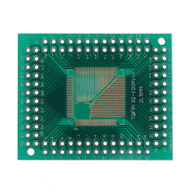 30pcs PCB Board Kit SMD Turn To DIP Adapter Converter Plate FQFP 32 44 64 80 100 HTQFP QFN48 SOP SSOP TSSOP 8 16 24 28