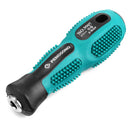 PENGGONG 9907 Mini Screwdriver Magnetic 2-Way Phillips Slotted Screwdriver Bits Hand Tool