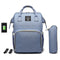 Waterproof Baby Nappy Diapers Bags Tote Mummy Travel USB Port Backpack