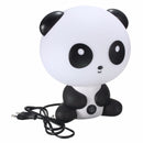 Lovely Baby Kid Bedroom Desk Night Light Dog Bear Rabbit Panda Cartoon Lamp 220V