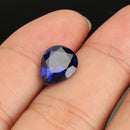 9x11mm Blue Gemstones Diamond Artificial Sapphire Jewelry DIY Making Loose Gemstone Decoration