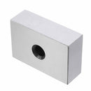 Machifit 2pcs 1x2x3 Inch Blocks 1 Hole Parallel Clamping Block Lathe Tools Precision 0.0001