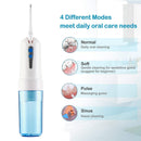 Teeth Oral Irrigator Water Flosser Cordless Rechargeable Oral Irrigator Electric Teeth Washer Electric